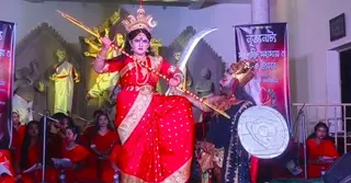 ফরিদপুরে মহালয়ায় নৃত্যনাট্য ও ঢাক উৎসব